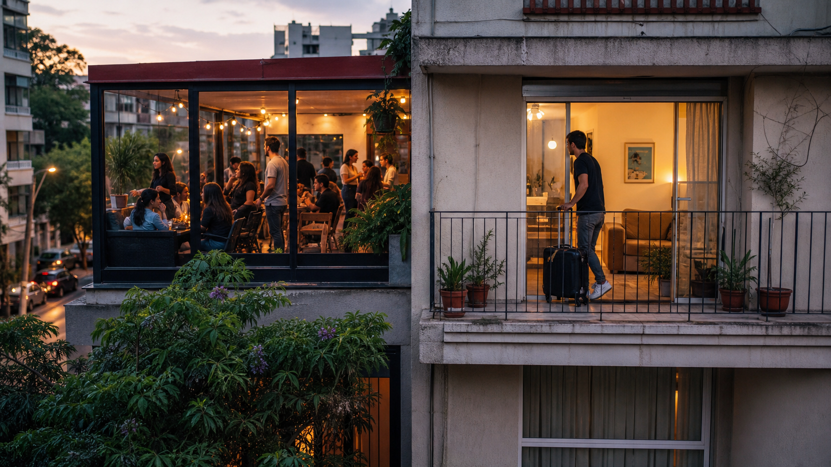 Coliving vs departamento amueblado en CDMX: qué conviene para 30+ noches