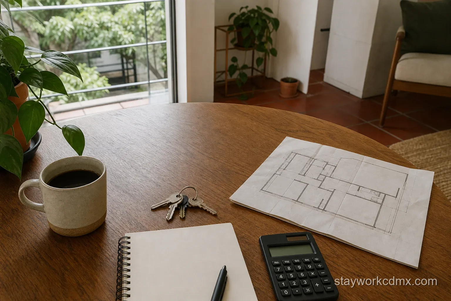 Escandon monthly rent comparison for remote workers weighing furnished apartment options in Mexico City.