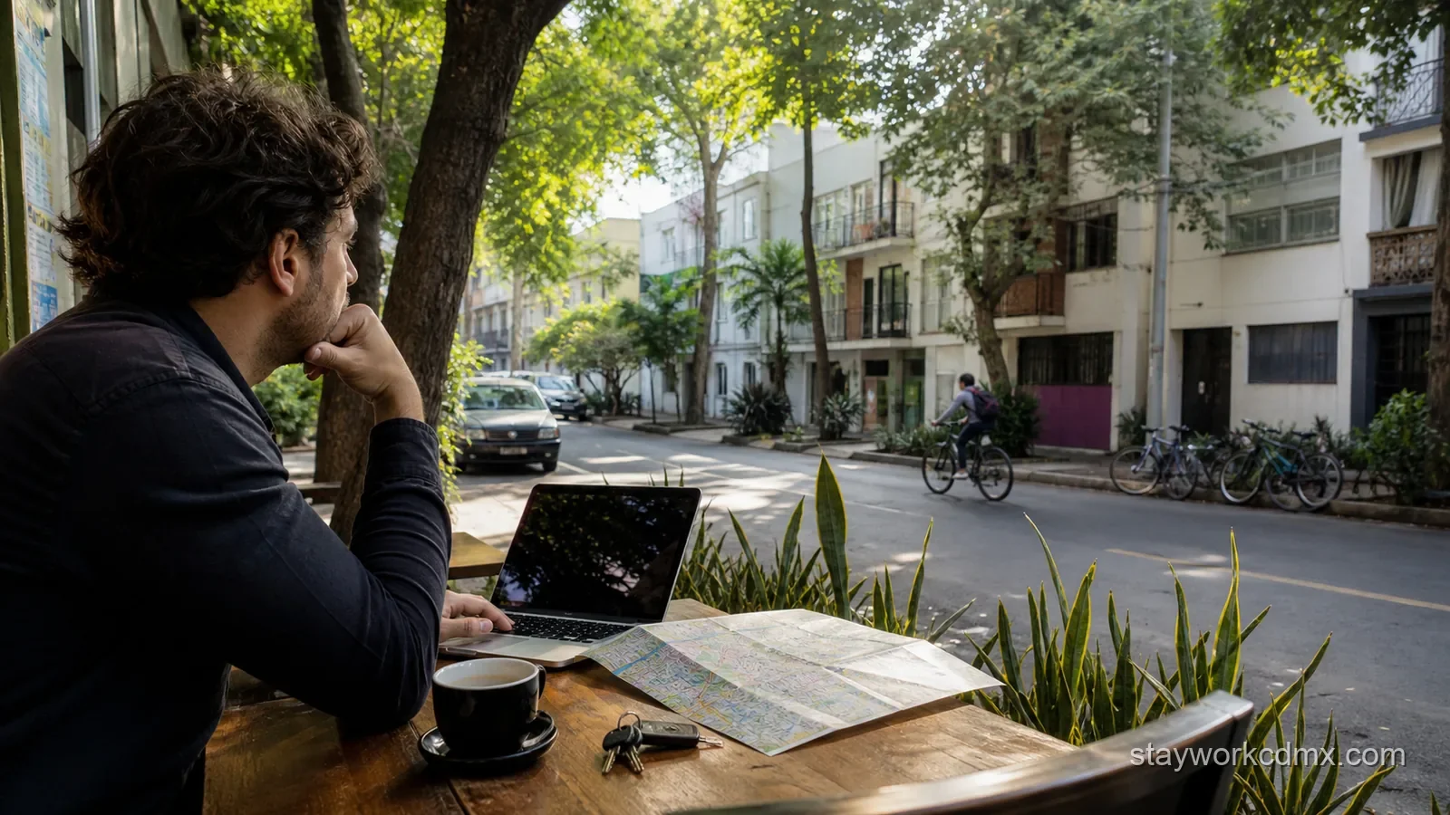An Escandón remote worker comparing the neighborhood with Narvarte, Roma Sur and Condesa before booking.