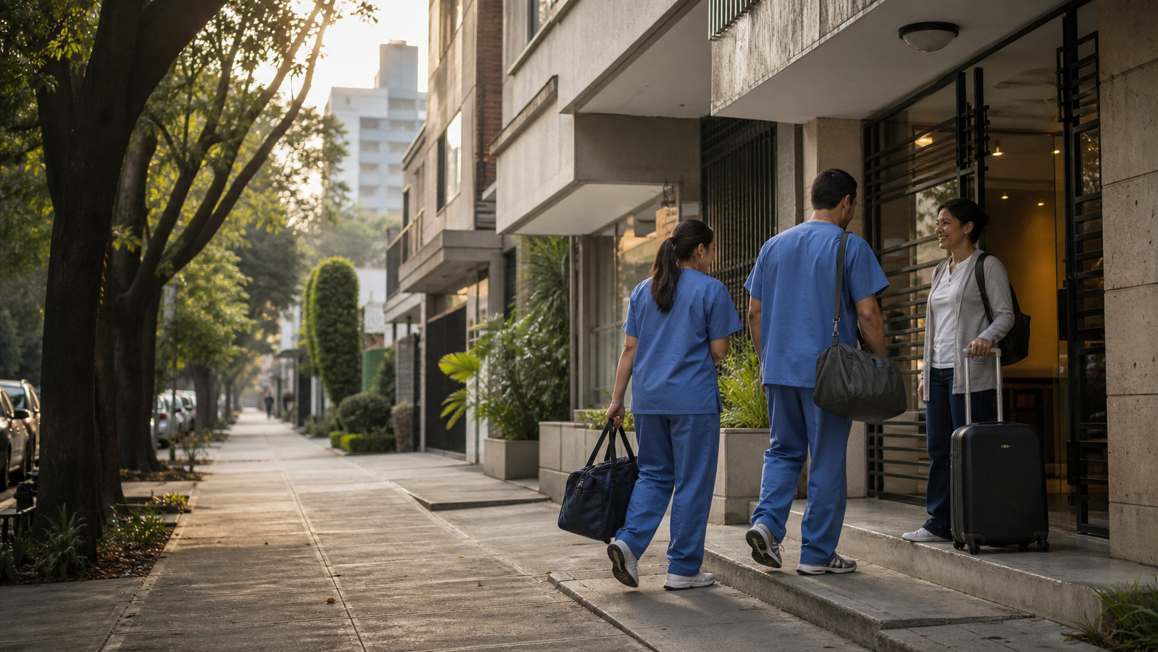 Estancia larga cerca de hospitales en CDMX: Narvarte para personal médico y familia
