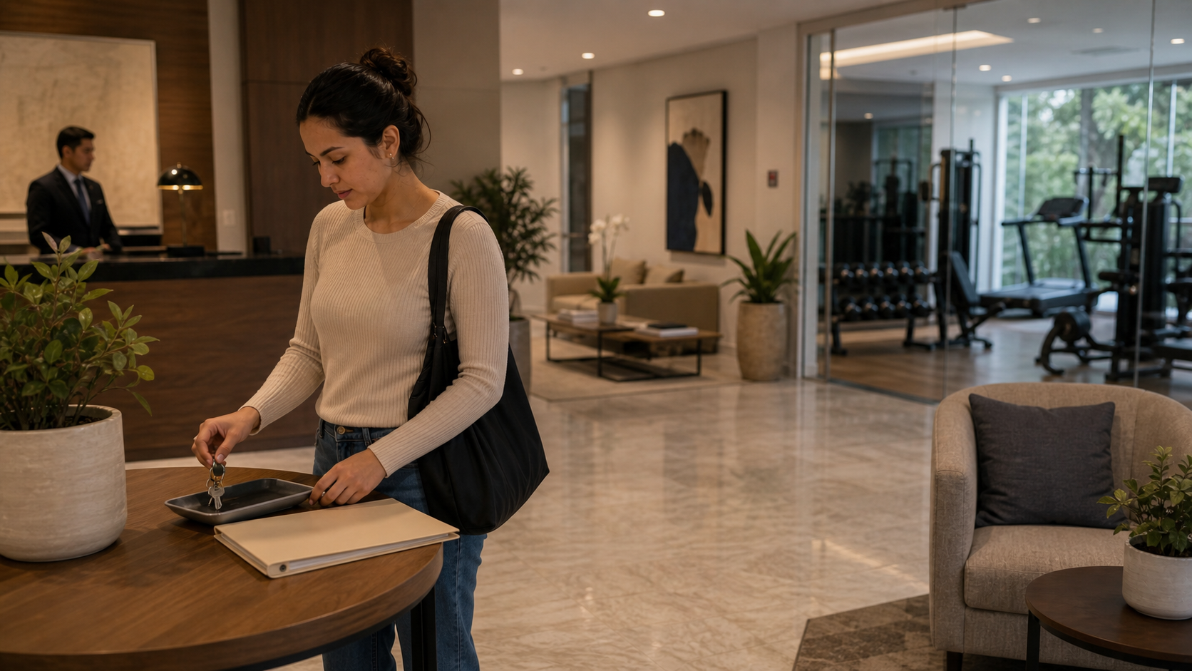Polanco apartment amenities and entry details checked before paying for corporate furnished housing