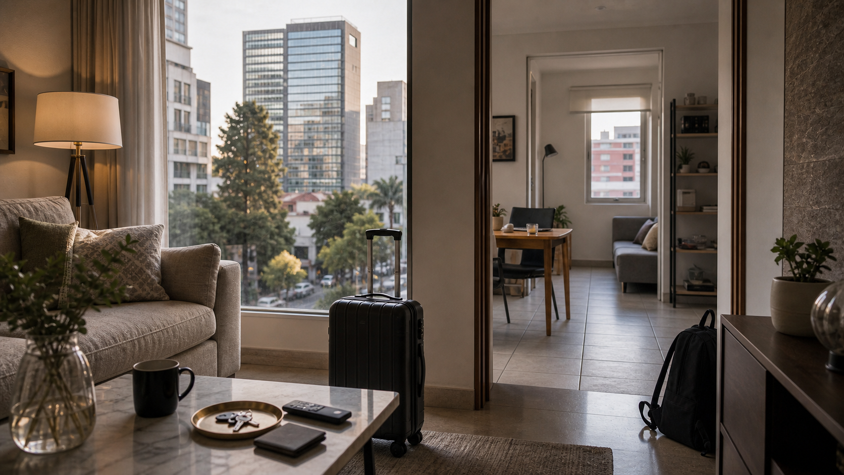 Furnished Polanco apartment details compared against monthly value alternatives in Roma Norte and Narvarte