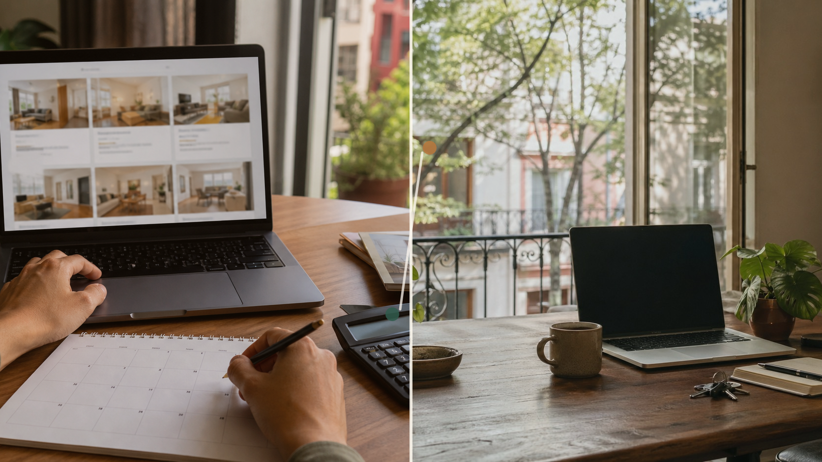 Remote worker compares monthly apartment costs between Roma Norte premium locations and Roma Sur relative value in Mexico City.
